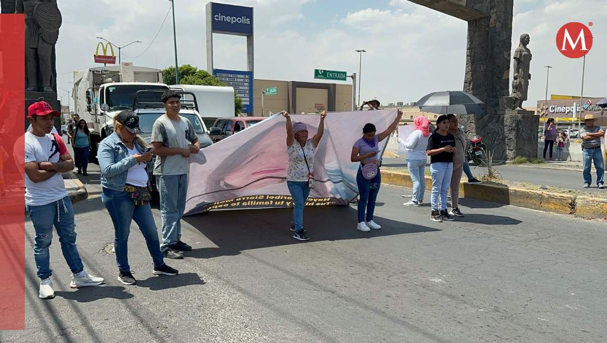 Familiares de Nayeli bloquean Carretera México-Texcoco| Foto: Zuleyma García