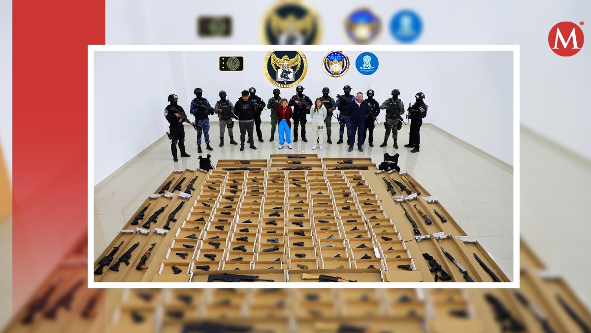 Fiscalía de Guanajuato asegura armas de fuego en San-Luis de la Paz | Especial