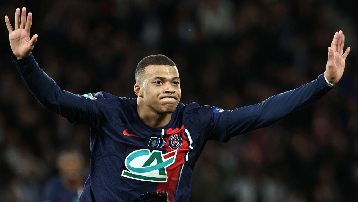 Kylian Mbappé mete al PSG a la final de la Copa de Francia (AFP)