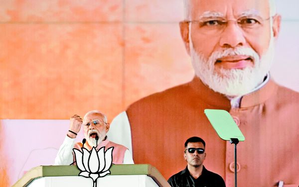 Bajo el mandato de Narendra Modi, en India han retrocedido los derechos políticos y civiles. ANUSHREE FADNAVIS/REUTERS
