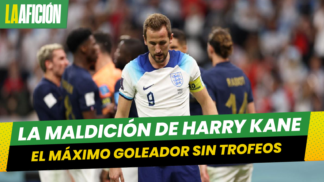 ¡La terrible maldición de Harry Kane! Uno de los mejores delanteros sin títulos