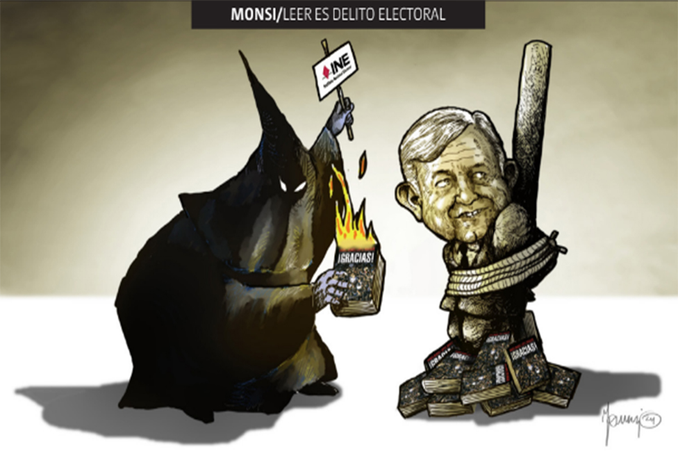 LEER ES DELITO ELECTORAL