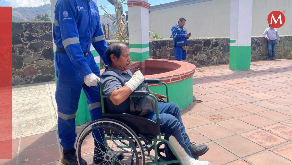 Peregrinos lesionados relatan accidente en Malinalco| Foto: Mellissa López