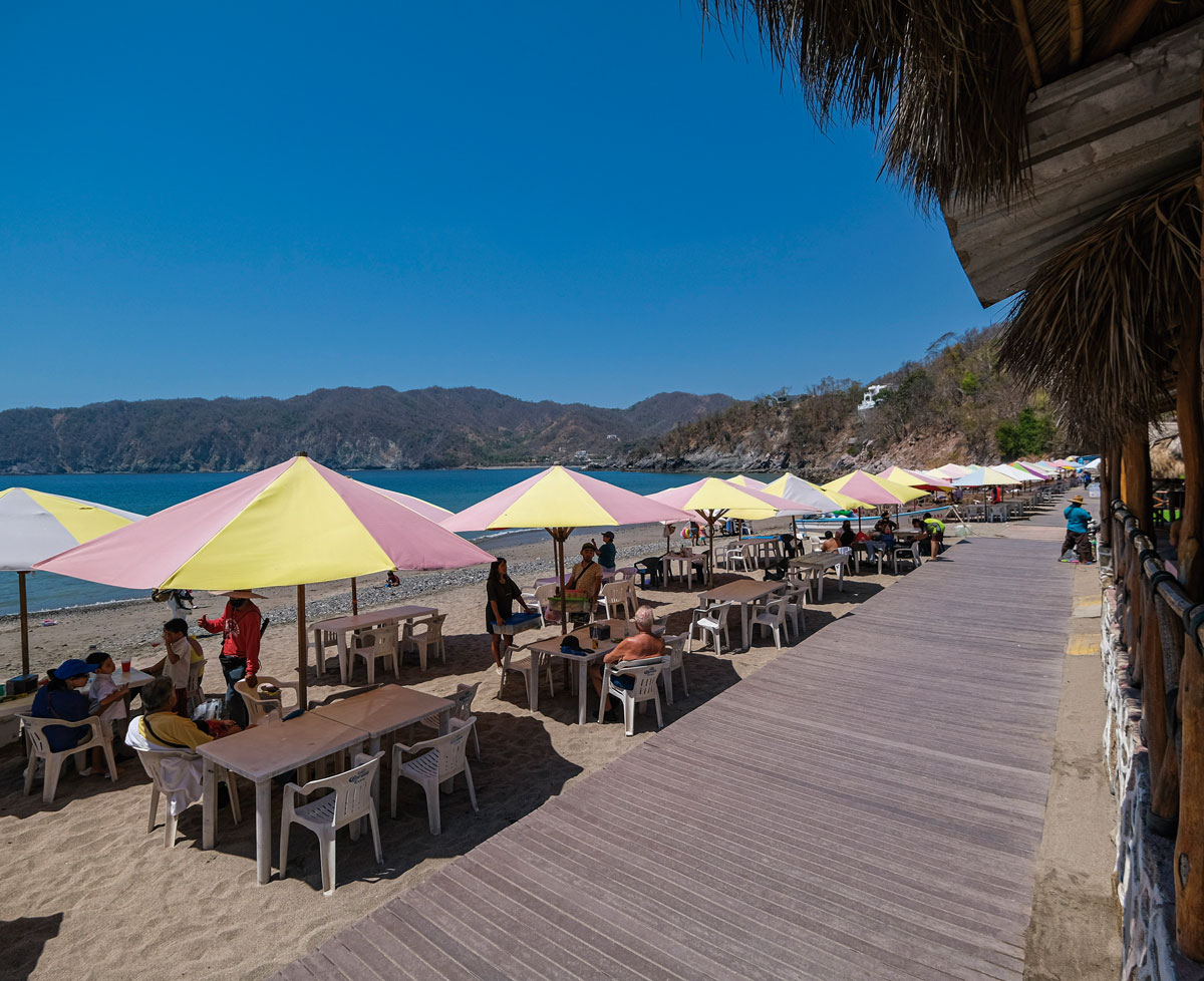 Playa Cuastecomates, en Costalegre. Fotos: Cortesía de la Secretaría de Turismo del Estado de Jalisco