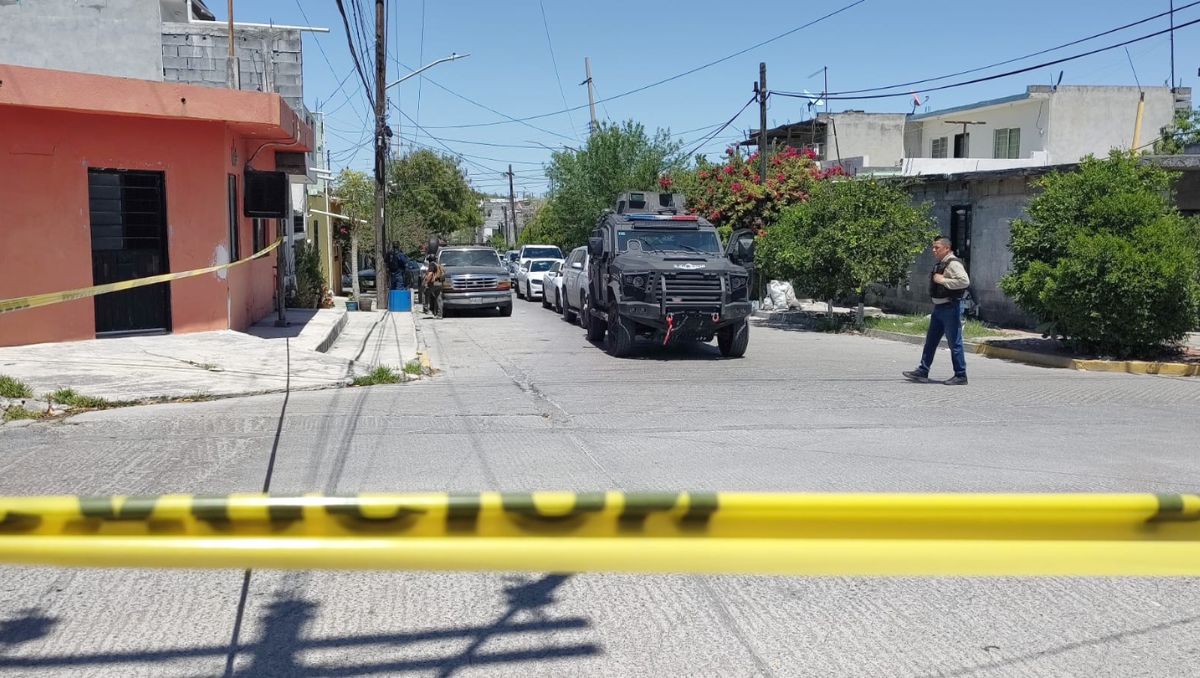 La primer vivienda cateada se llevó a cabo en la calle Monte Escobedo | Agustín Martínez