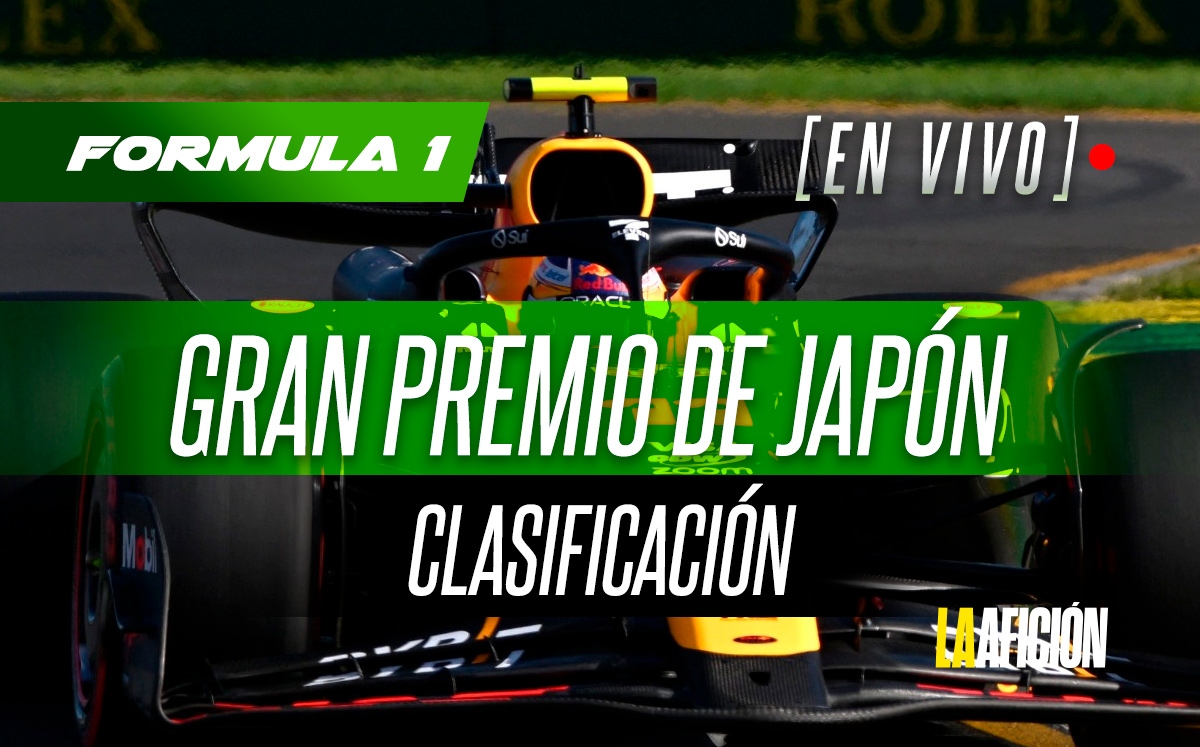 Clasificación del Gran Premio de Japón EN VIVO. Sigue a Checo Pérez en la F1 (La Afición)
