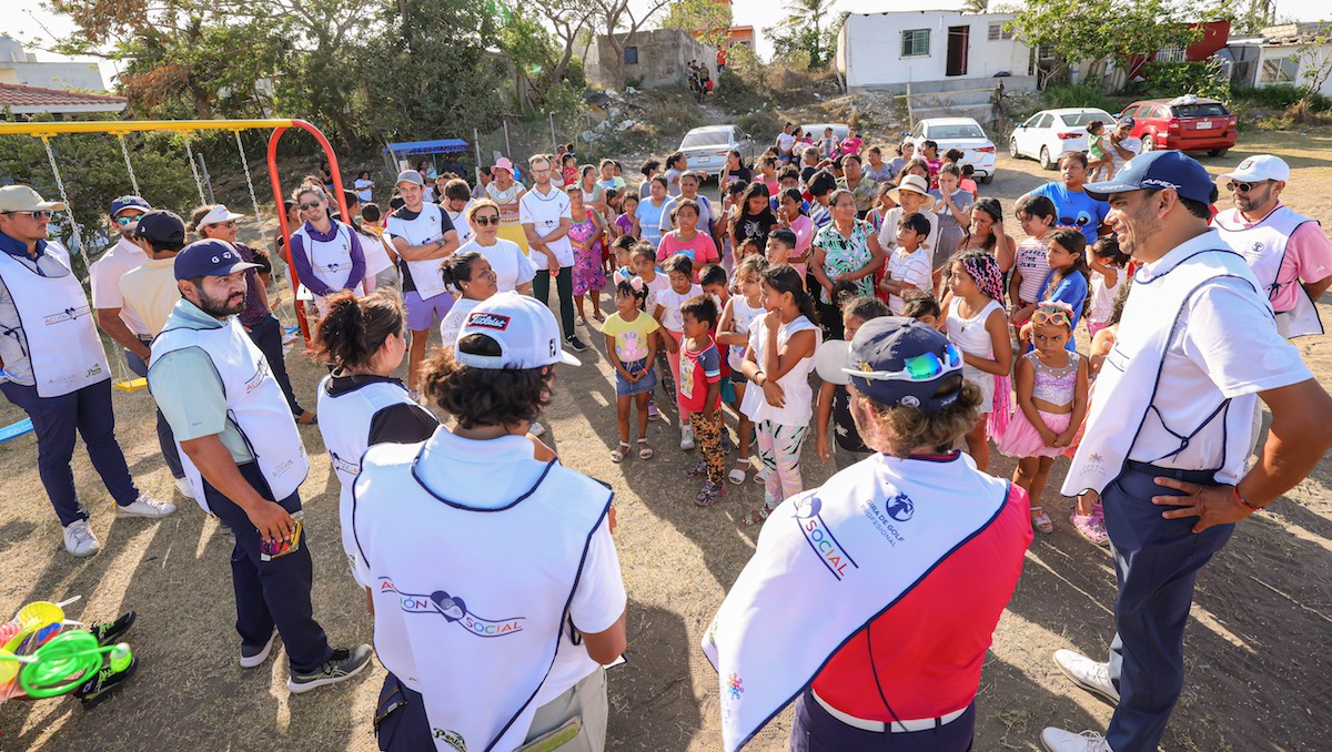 La Comunidad Playa Libertad en Veracruz beneficiada por la GGPM (Cortesía)