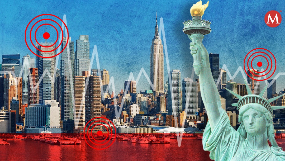 El temblor en Nueva York de este viernes fue de magnitud 4.8. | Freepik