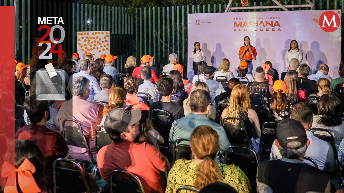 Mariana Rodríguez Cantú en Nuevo León. Foto: Especial