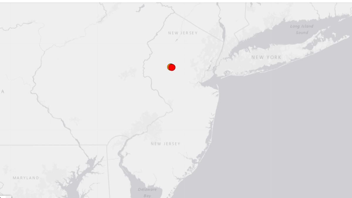 Sismo se percibe en Nueva Jersey. | Especial