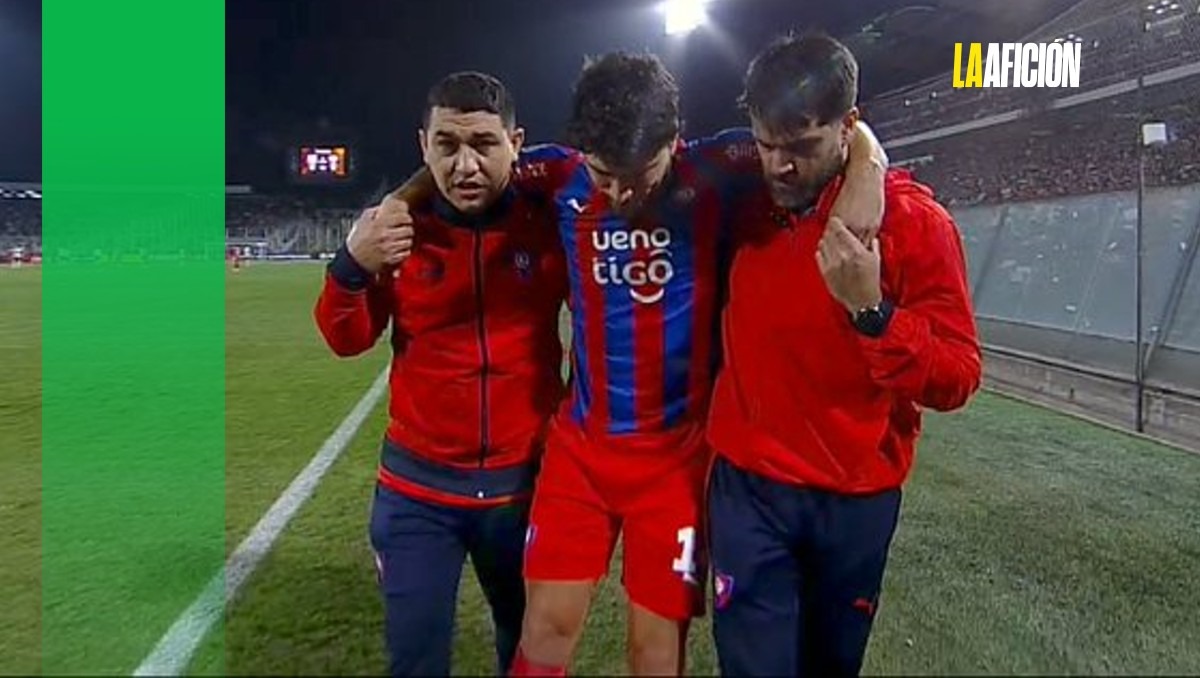 Bruno Valdez sale lesionado del primer partido de la Copa Libertadores (Especial)