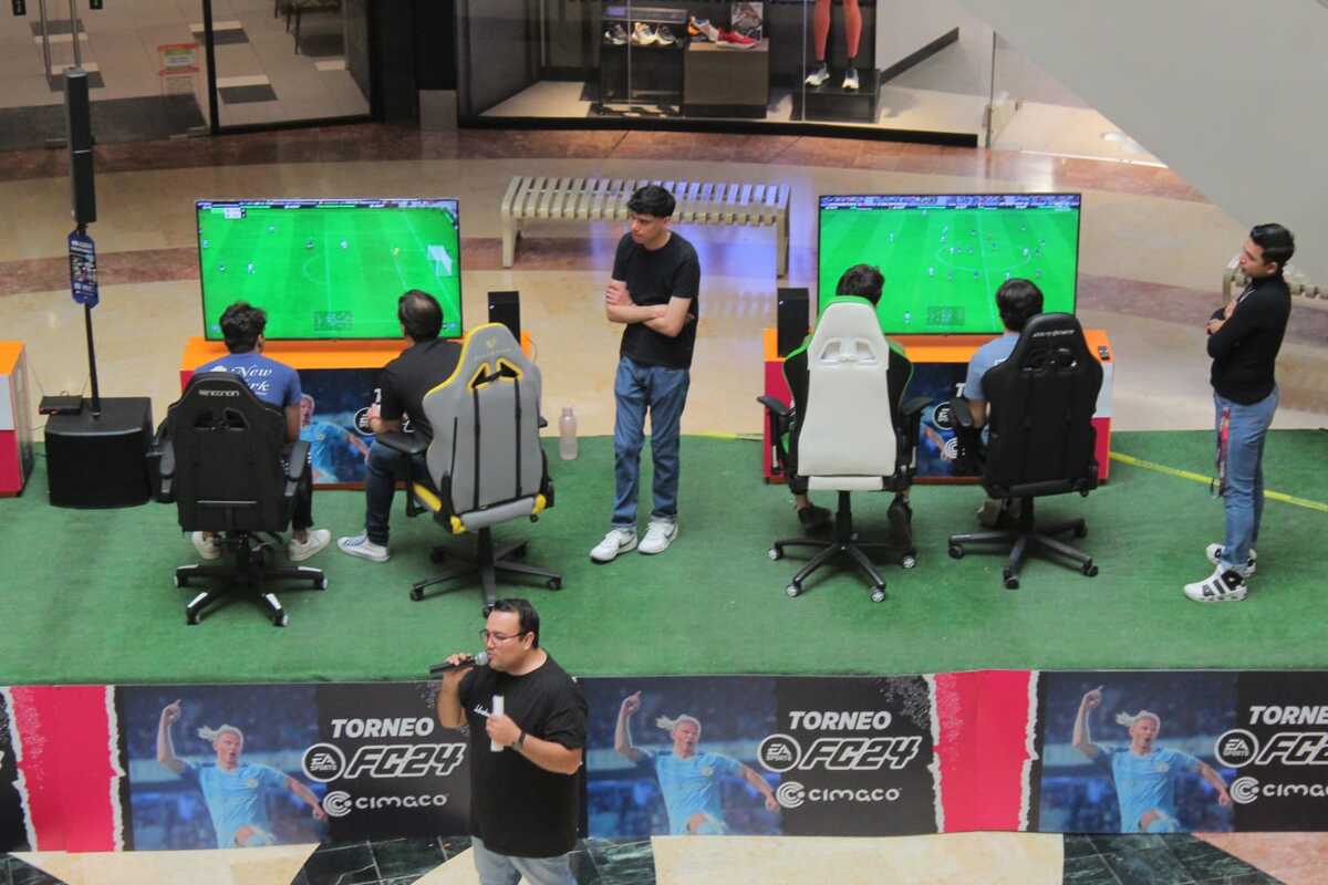 Tercera edición del torneo de videojuegos EA Sports FC 24. (Roberto Amaya)