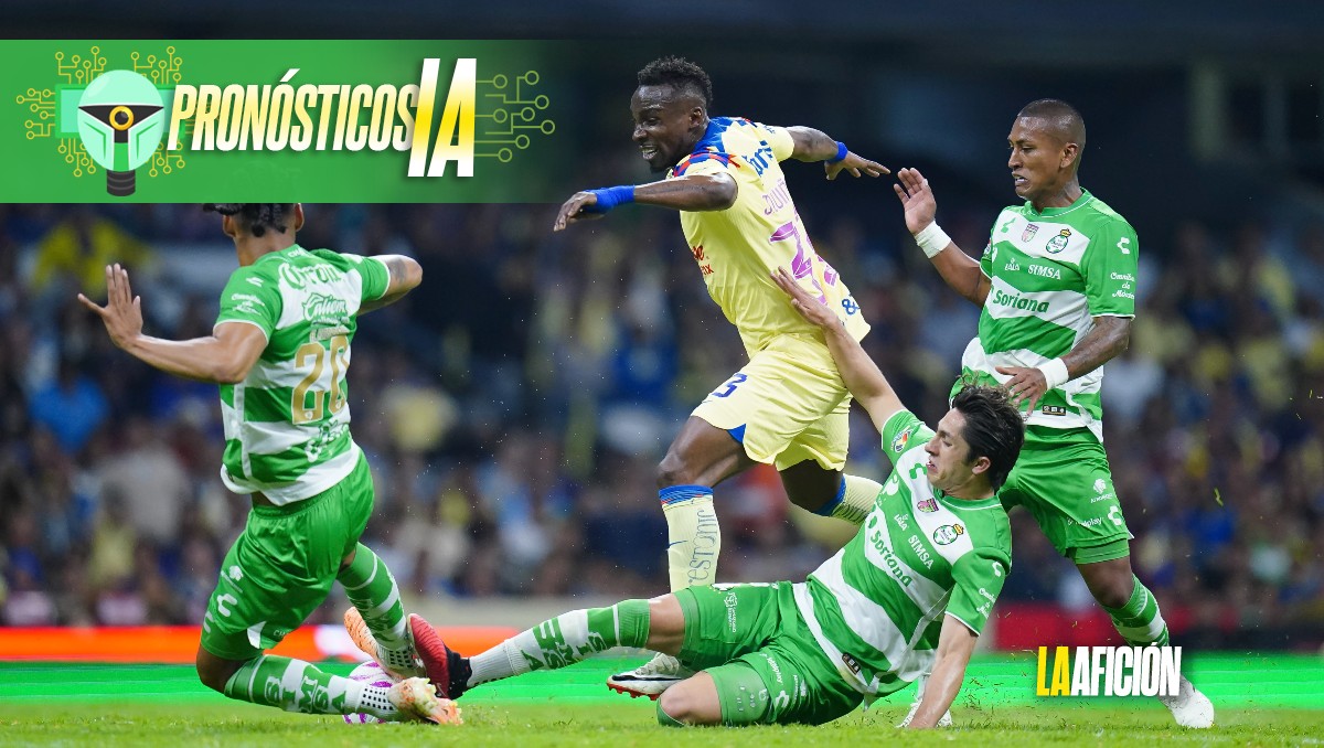 ¿Quién ganará entre Santos y América? Conoce el pronóstico de la IA (Imago7)