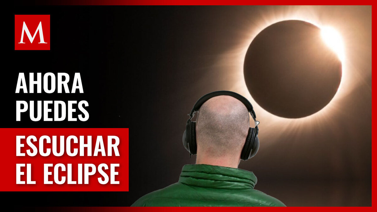Investigador mexicano transformando el Eclipse en sonidos armonizados