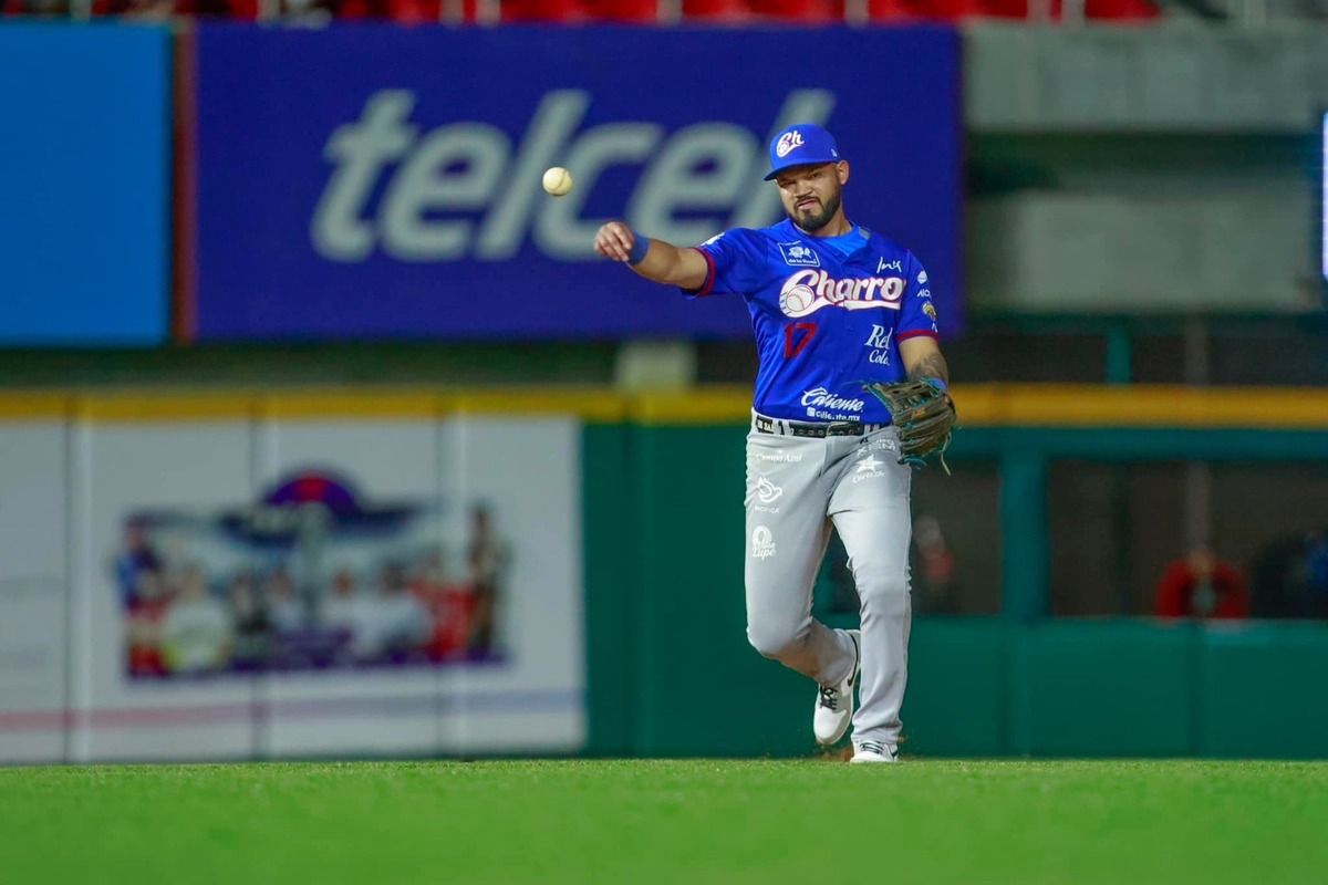 Luis Sardiñas, jugador de Charros de Jalisco para la LMB (Cortesía)