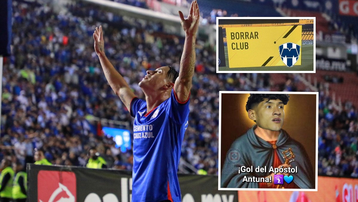 Memes alaban a Uriel Antuna en la victoria de Cruz Azul ante Rayados  (Imago7)