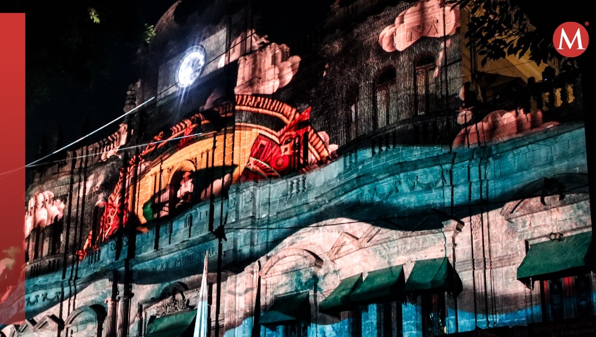 Puebla, Palacio Municipal, videomapping, historia de puebla | EsImagen