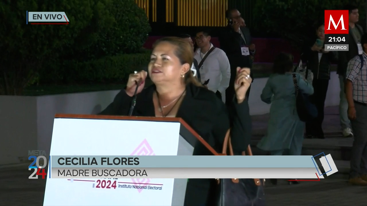 Ceci Flores llama a los candidatos a enfrentar el tema de los desaparecidos sin miedos