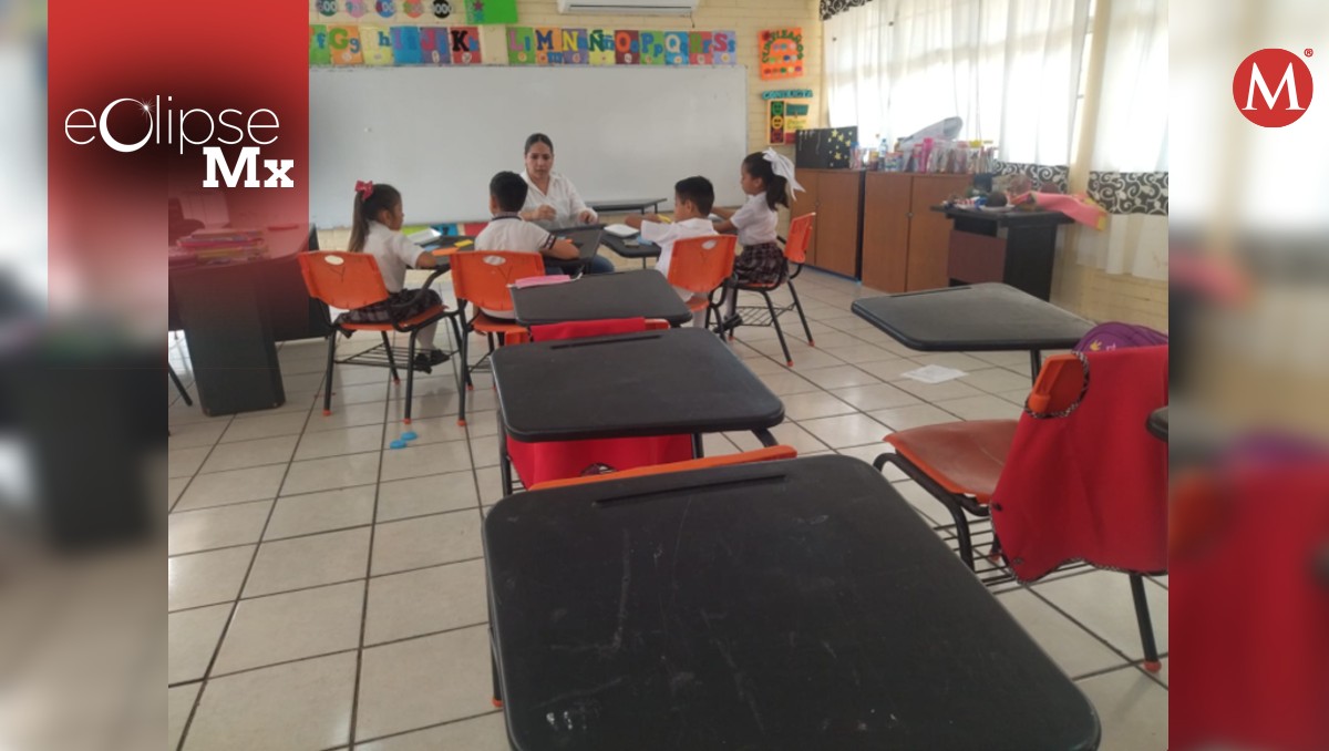 Pocos alumnos acudieron a clases en Tampico por el eclipse solar. (Sergio Sánchez)
