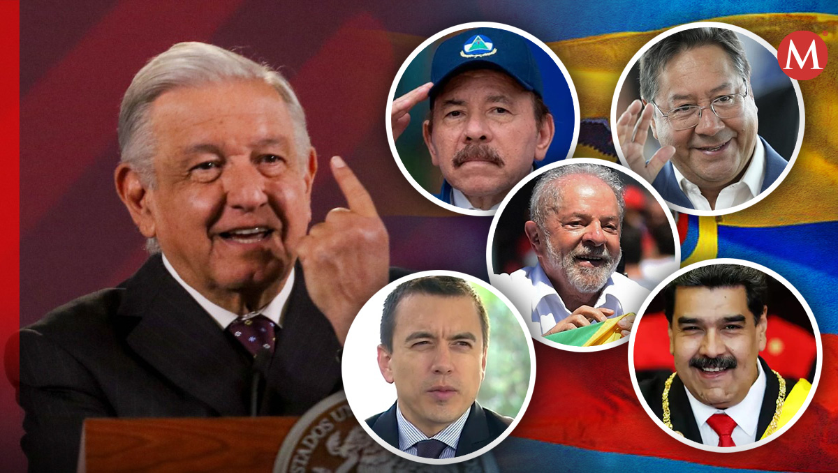 Andrés Manuel López Obrador recibió apoyo de 30 países. | Especial