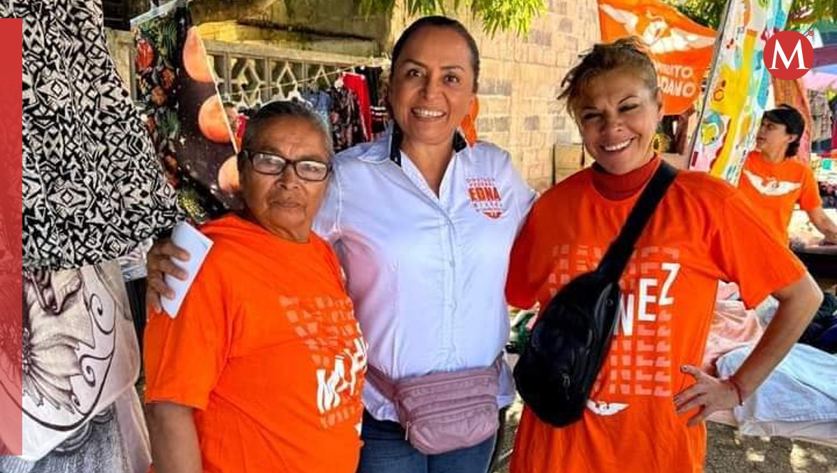 Candidata de Movimiento Ciudadano a la diputación federal por el Distrito 08, Edna Rivera