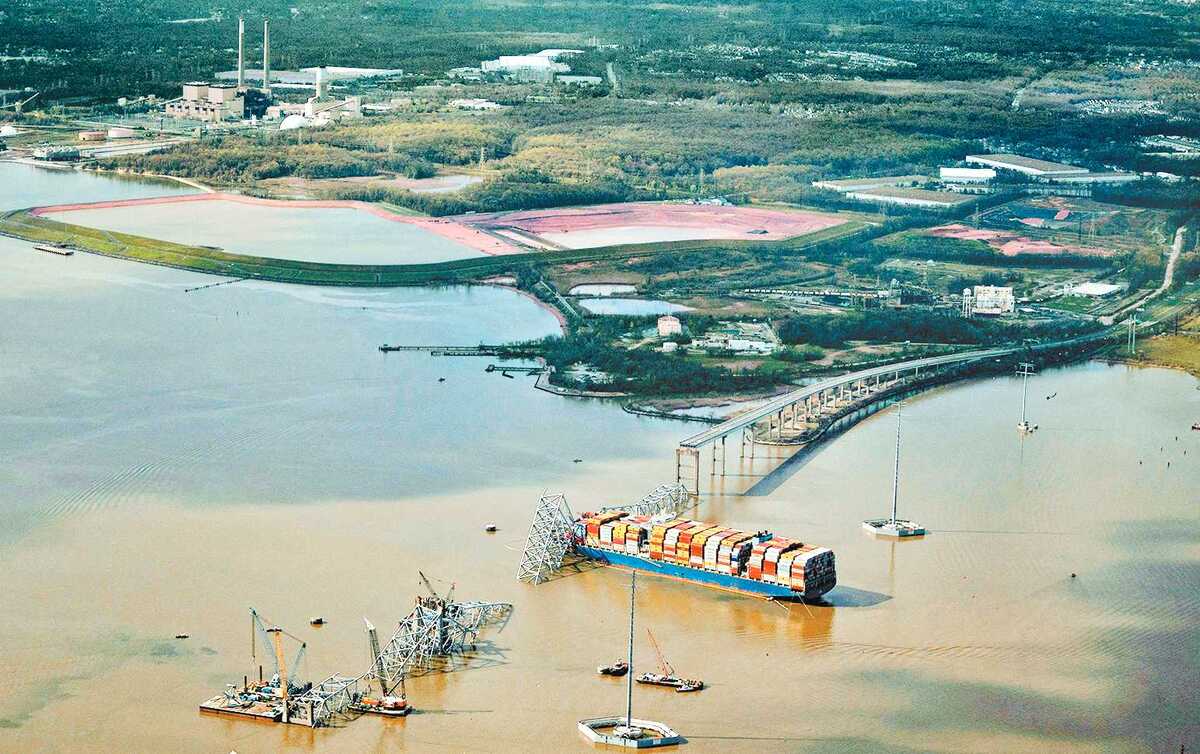 El derrumbe del Francis Scott Key exhibe las viejas y decadentes infraestructuras de Estados Unidos. Reuters
