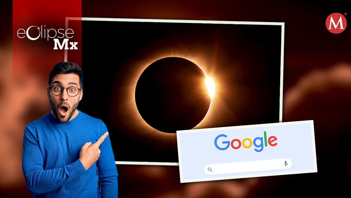 Esto pasa si escribes 'eclipse solar' en Google