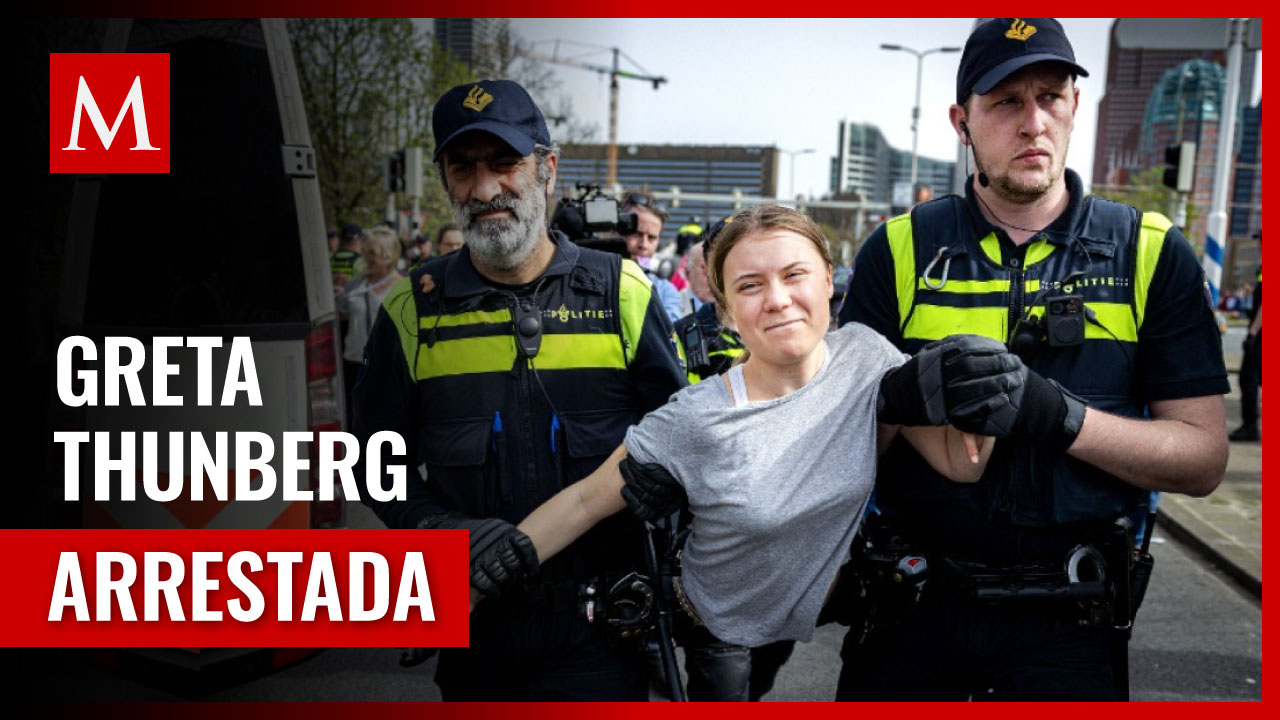Greta Thunberg detenida en protesta ecológica