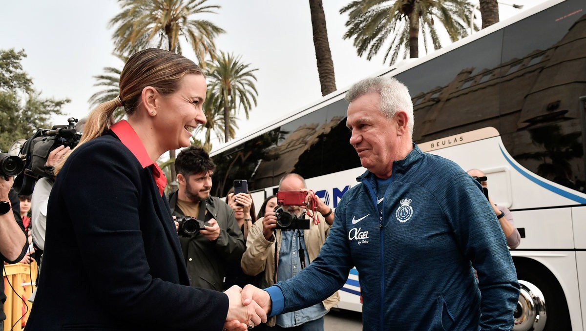 Javier Aguirre y Mallorca reciben homenaje tras hacer historia en la Copa del Rey (EFE)