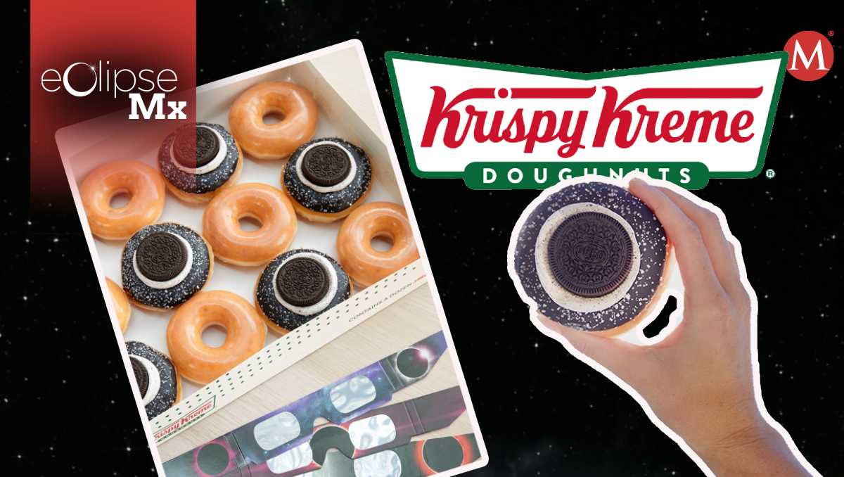 Krispy Kreme tendrá un sabor especial en honor al eclipse 2024 | MILENIO