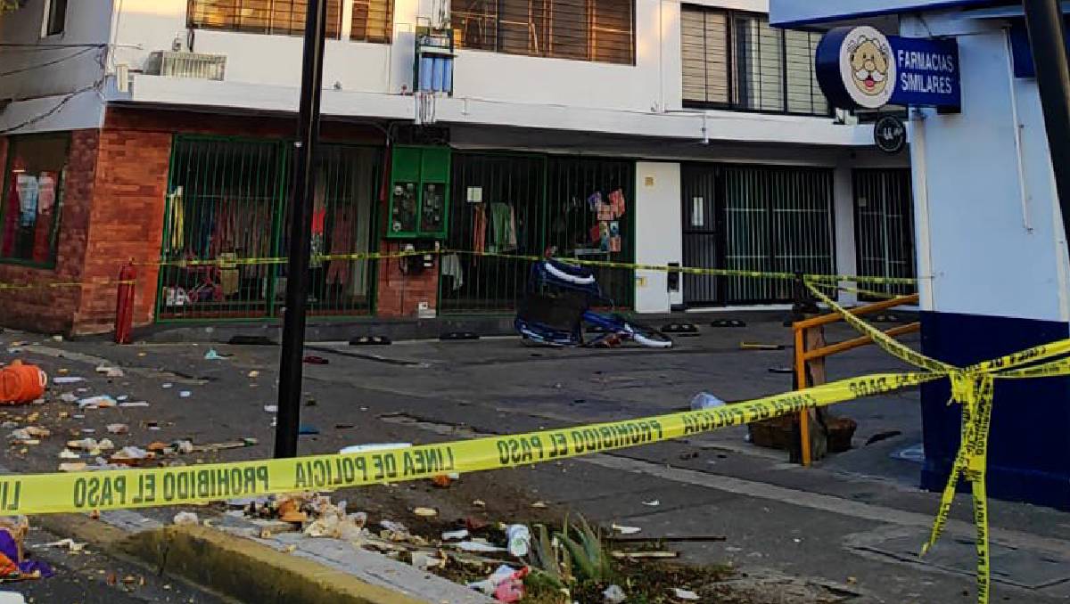 La víctima perdió la vida en el lugar (Jorge Becerril)