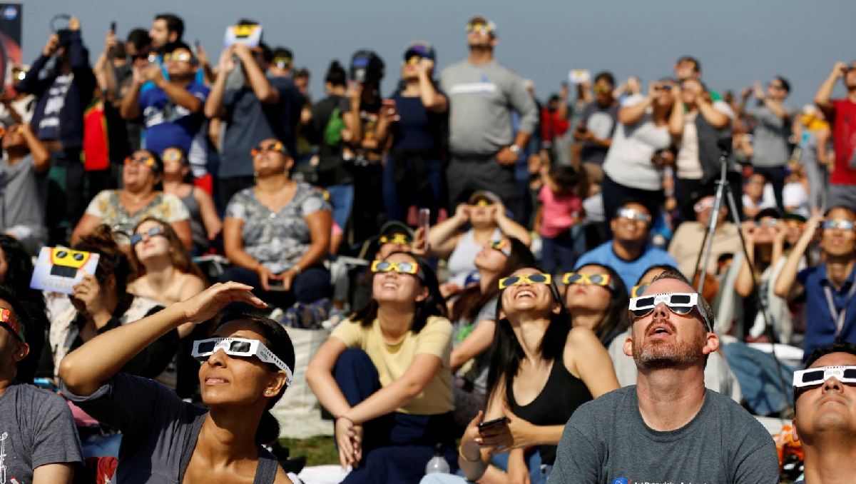 Norteamérica ; Listo para recibir el eclipse total de sol este 2024  | REUTERS
