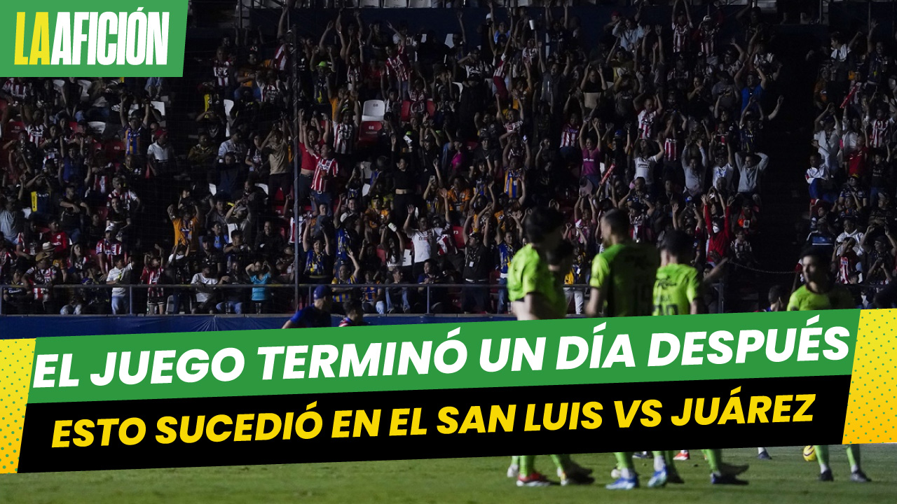 Partido San Luis vs FC Juárez se reprograma por apagón en el estadio