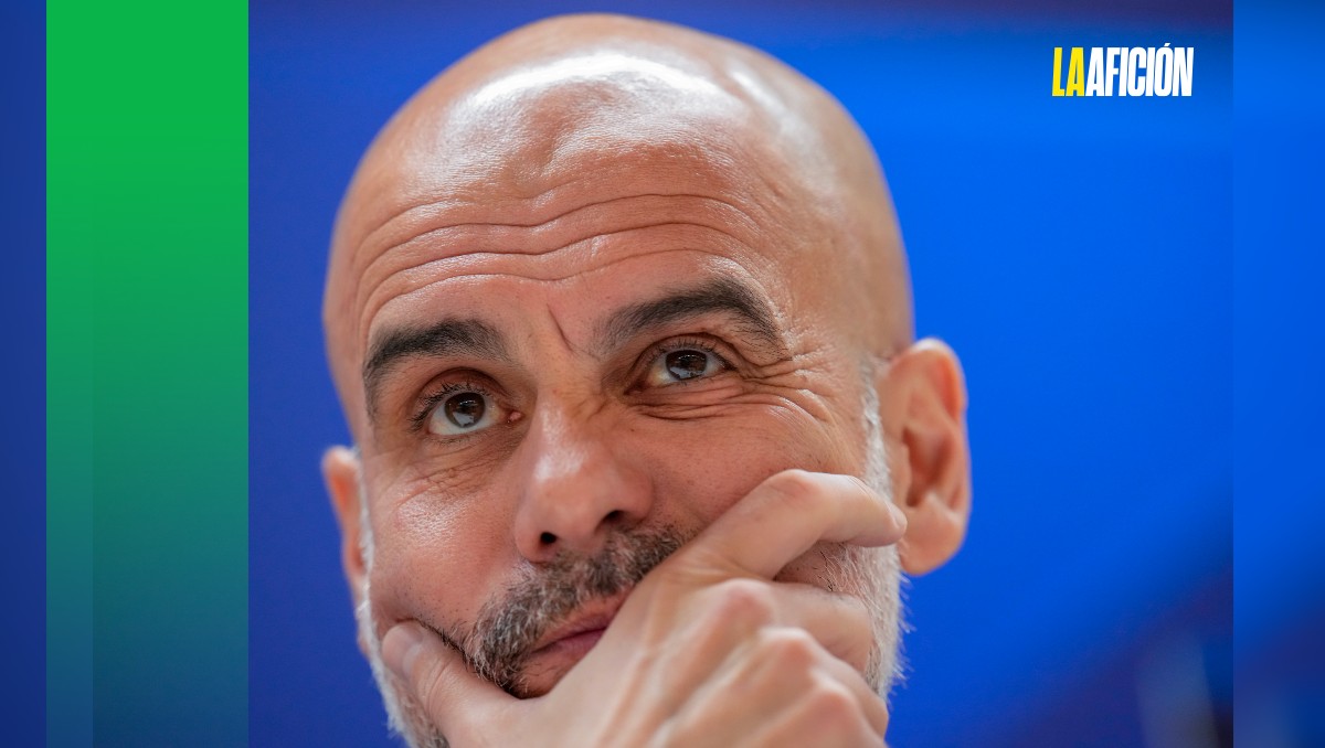 Pep Guardiola, entrenador del Manchester City (AP)