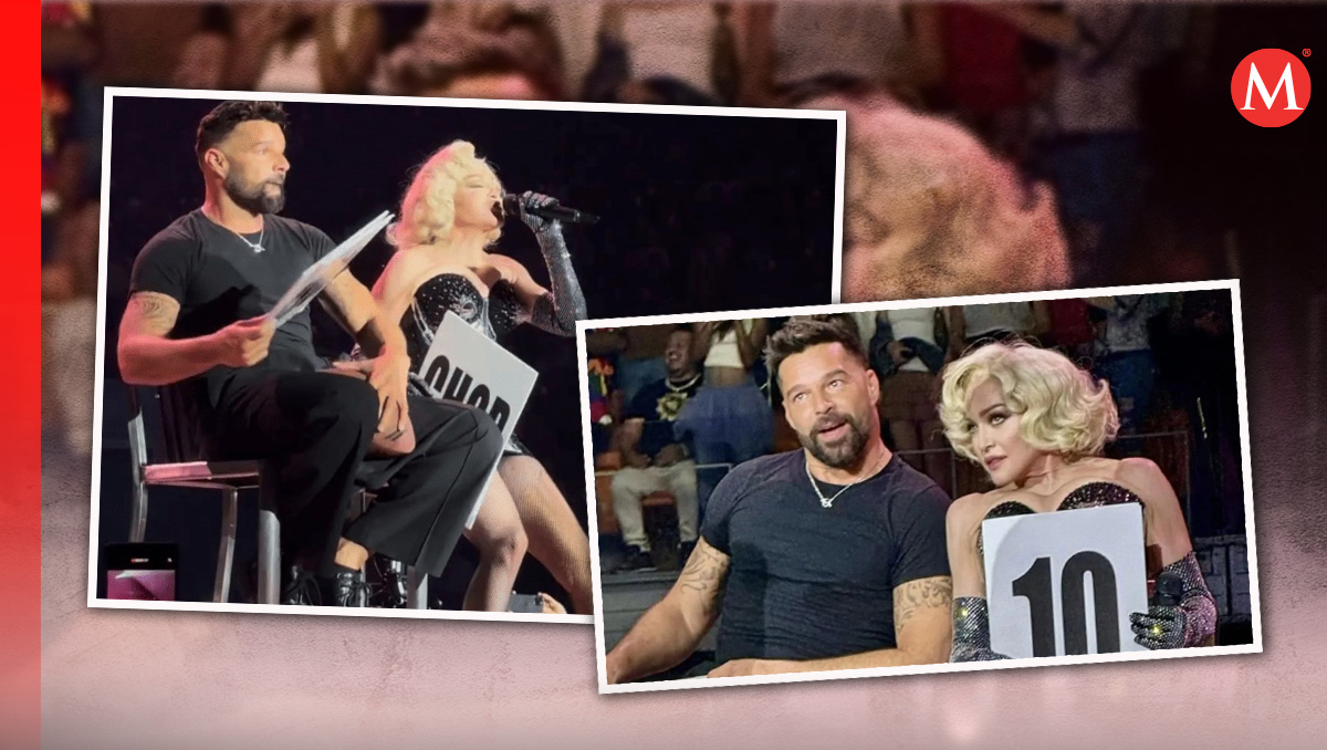 Ricky Martin fue el invitado de honor en el concierto de Madonna. (Foto: Especial)