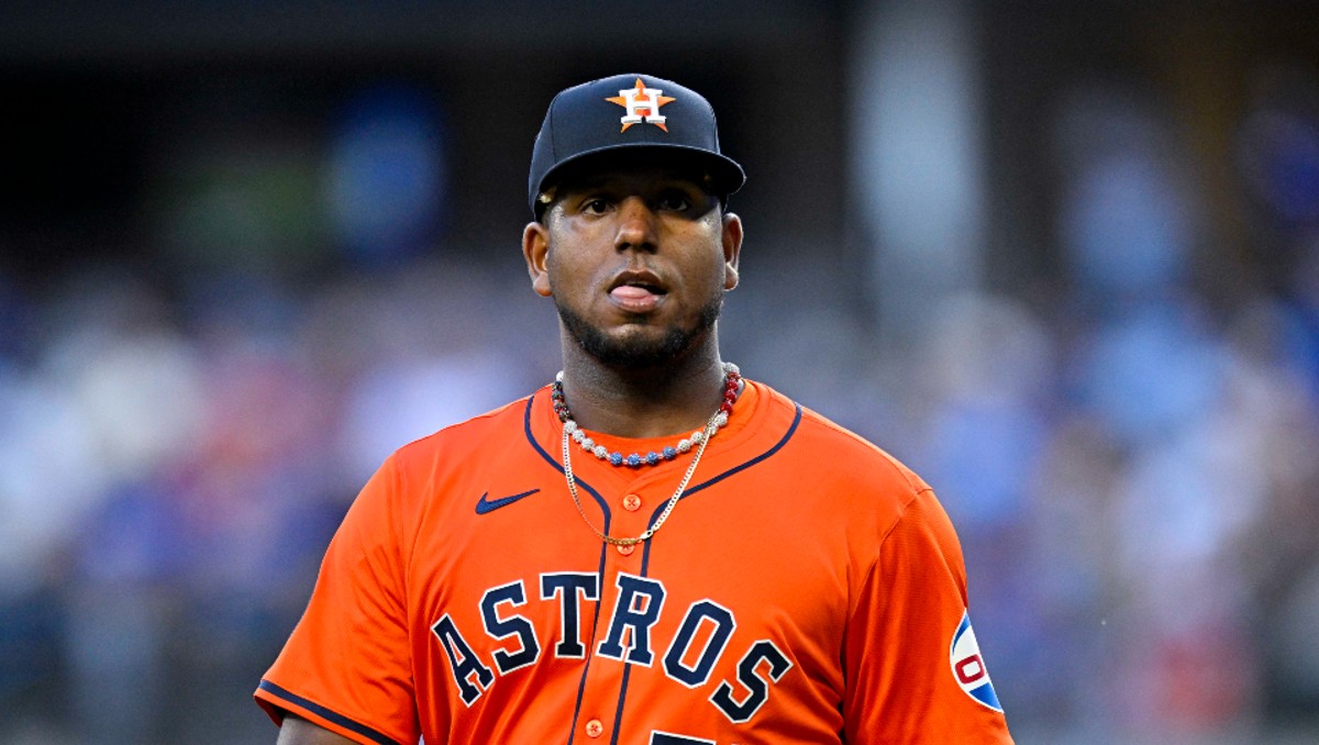 Ronel Blanco y su histórico inicio como abridor de Houston Astros en Grandes Ligas (Reuters)