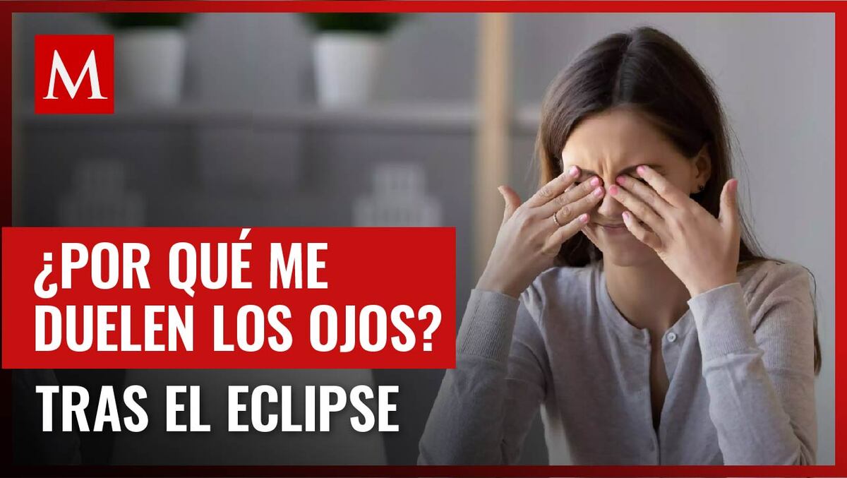 Búsquedas en Google sobre ardor en los ojos aumentaron después del eclipse solar 2024