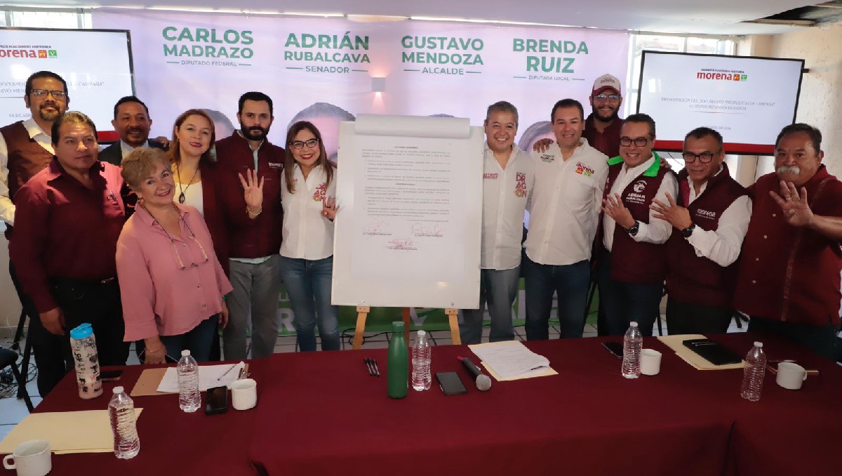 Cuajimalpa: Coalición firma carta de compromisos de campaña |ESPECIAL