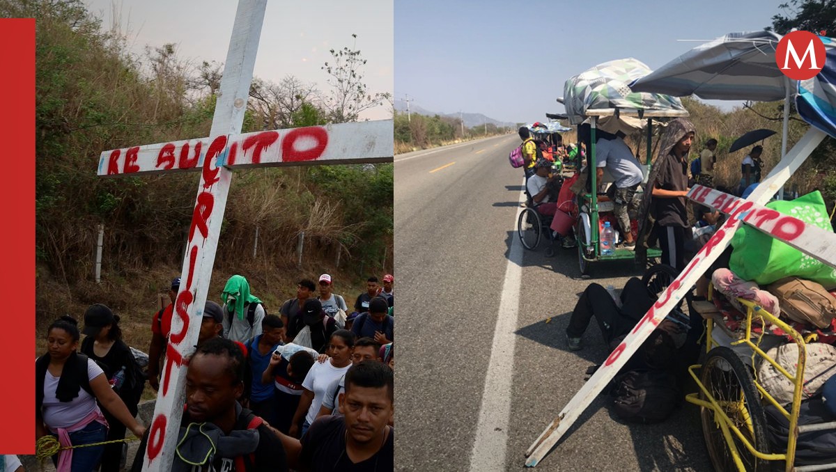 Caravana "Viacrucis Migrante" sale de Chiapas e ingresa a Oaxaca | Especial