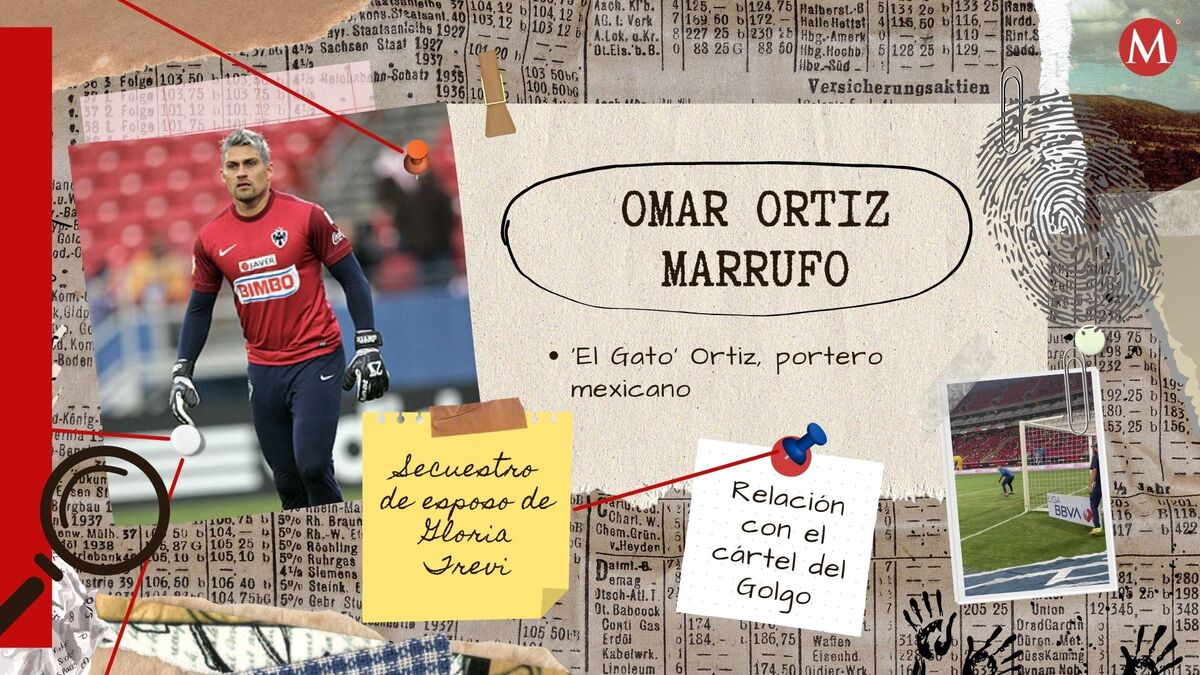 El 'Gato' Ortiz pasó de jugar futbol profesional a estar en la prisión de Cedereyta. (Diseño: Rafael Mejía Fernández de Lara).