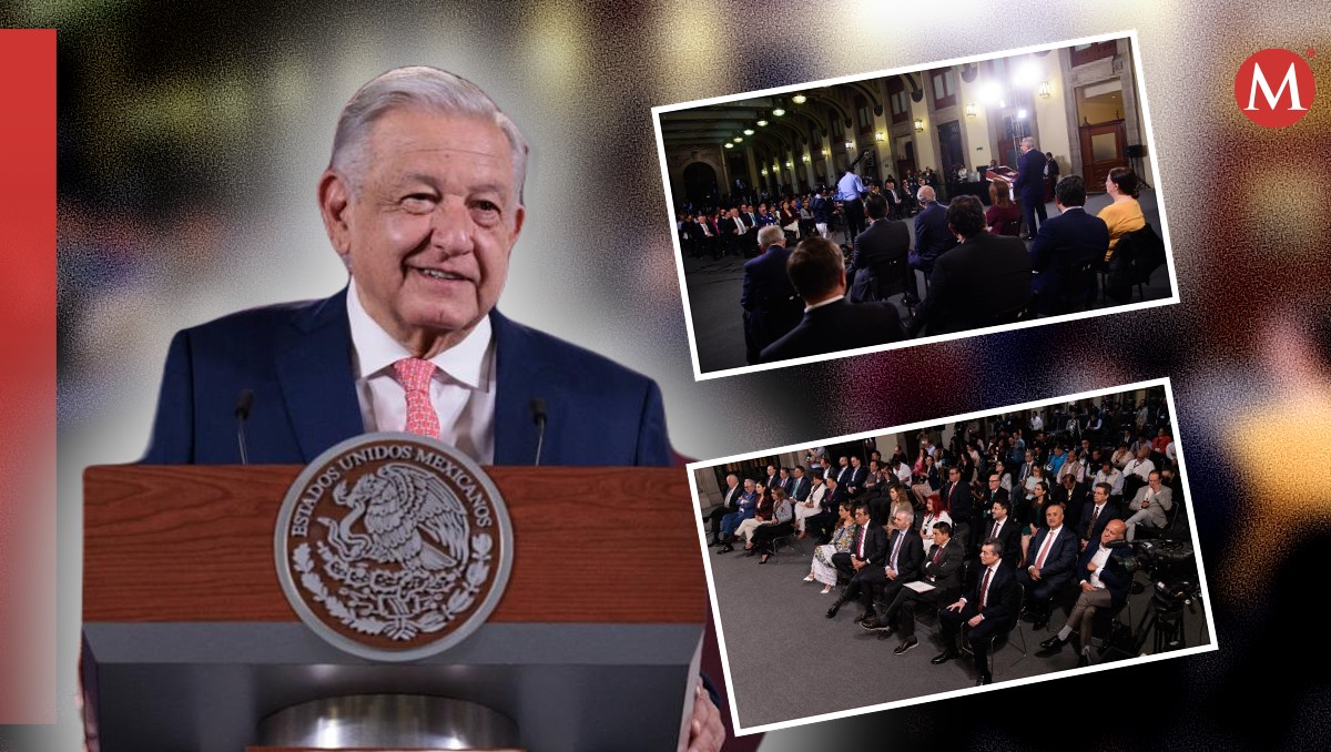 Gobernadores de la 4T asisten a conferencia matutina desde Palacio Nacional | Especial