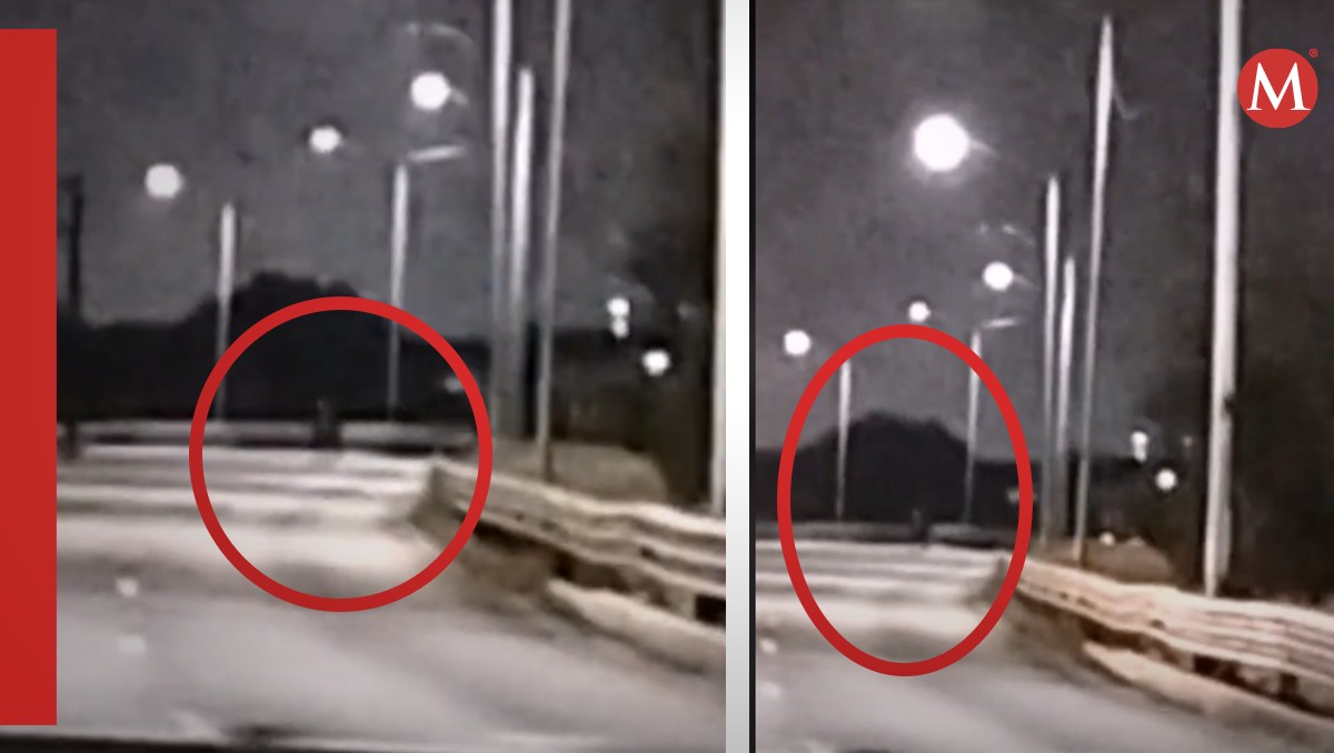 Hombre de Monterrey se vuelve viral tras grabar a un supuesto fantasma. | Captura TikTok @elgordoflay_mdfk