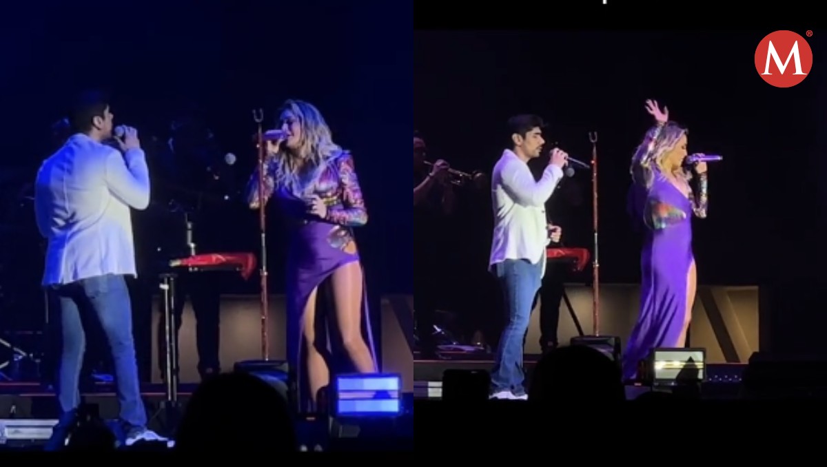 Joven sube a cantar con María José en concierto en Feria de Tampico