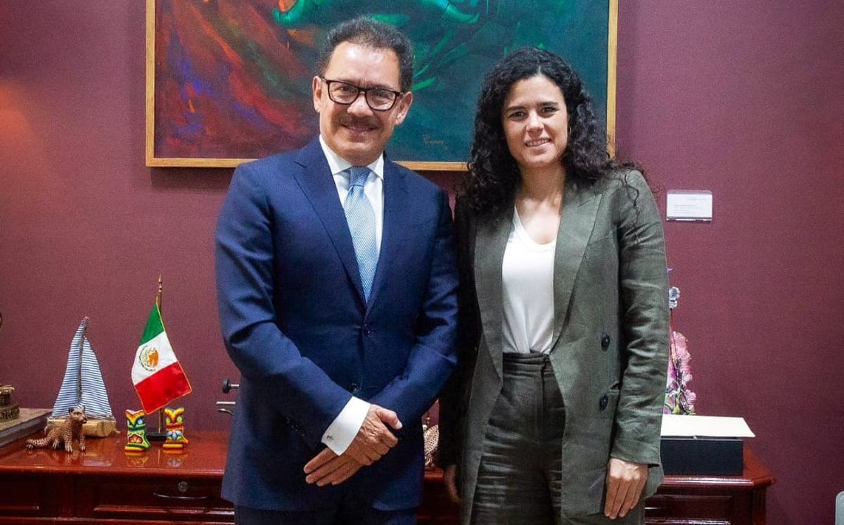 Luisa María Alcalde e Ignacio Mier. | Foto: Especial