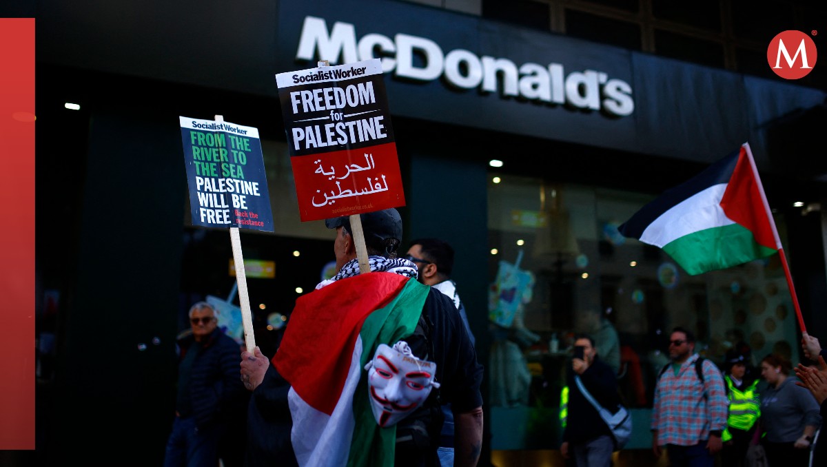 McDonald's sufrió un boicot por regalar comida al Ejército israelí. | AFP