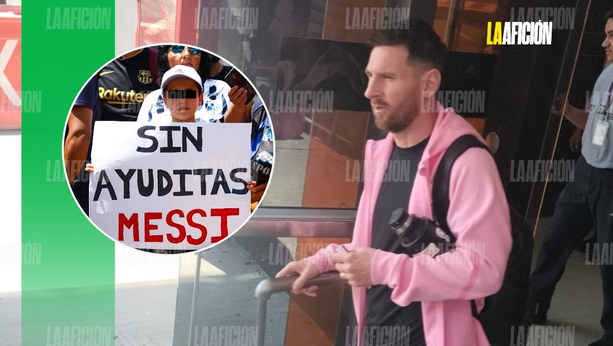 Niño aficionado de Rayados manda mensaje a Messi en su llegada a Monterrey