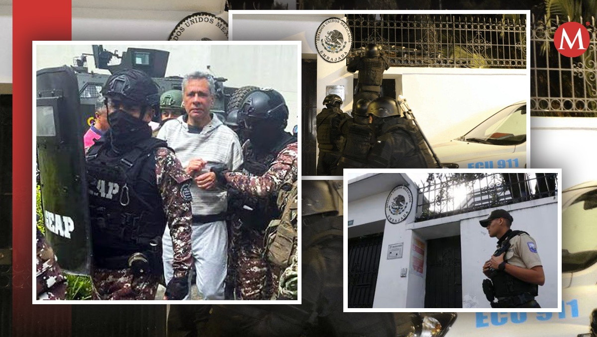 Paso a paso: el asalto a la embajada de México en Ecuador | Milenio