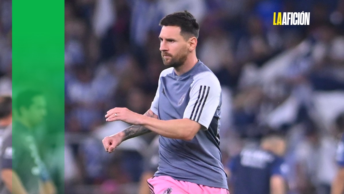 Aficionados de Rayados abuchean a Lionel Messi (Imago 7)