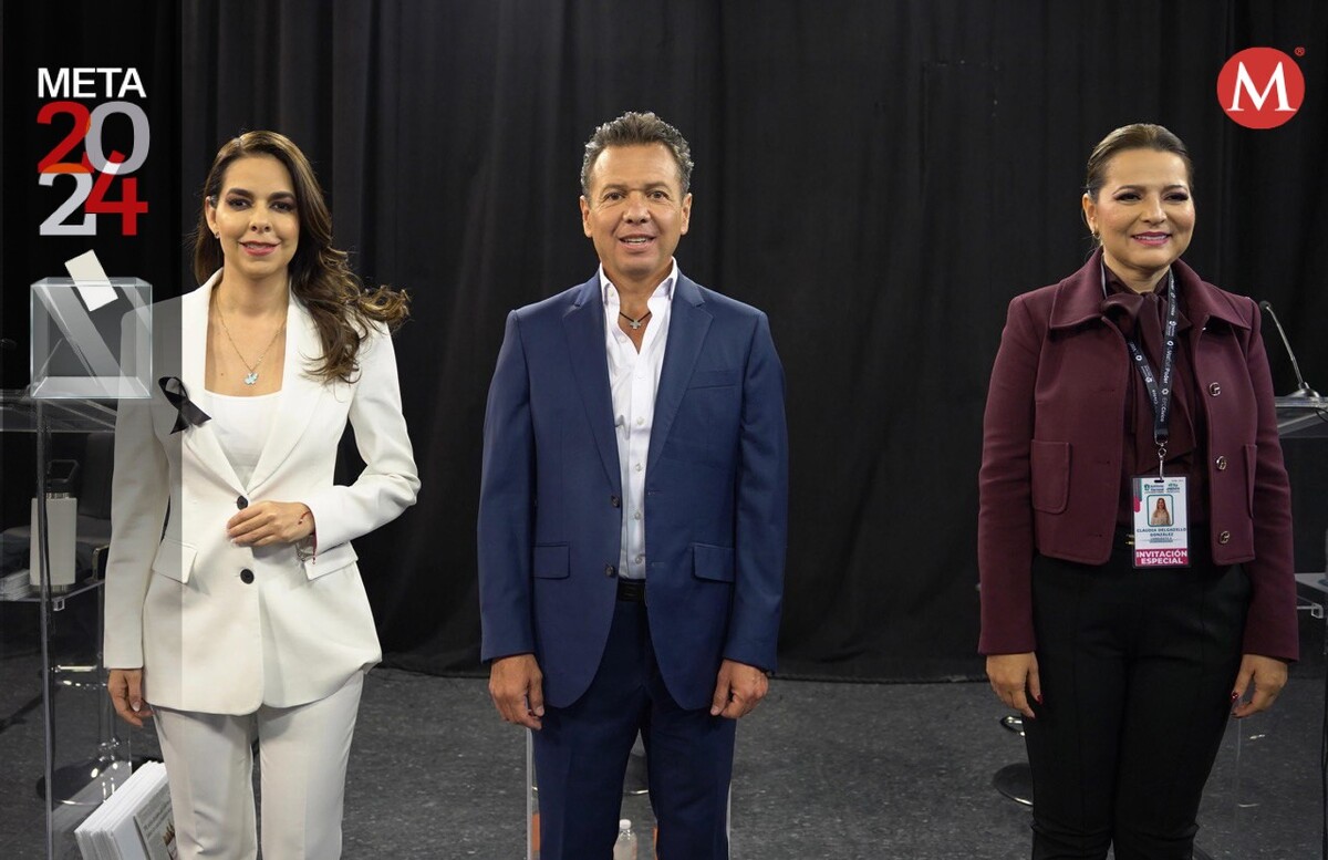 Alistan segundo debate de los candidatos a la gubernatura de Jalisco. (Especial)