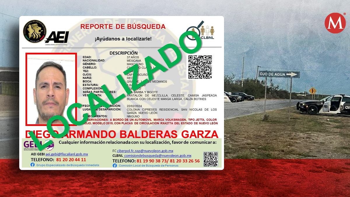 Diego Armando Balderas, de 37 años, había desaparecido en San Nicolás. Especial